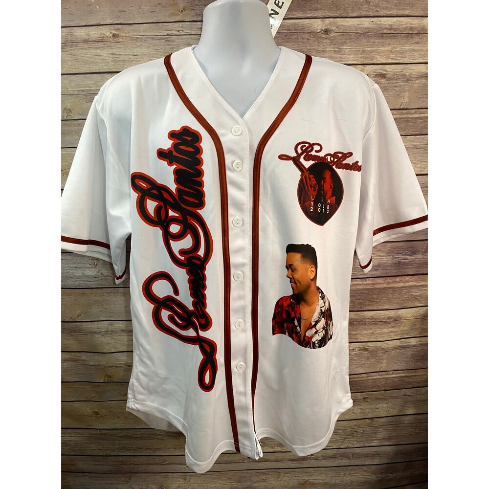 Romeo Santos Jersey Latin T Shirt Pop Music Mens 2023 Concert Size Large